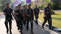 Panglima Komando Gabungan Wilayah Pertahanan I Laksamana Madya TNI Erwin S. Aldedharma mengatakan sebanyak 11 satuan tugas bakal dikerahkan untuk menjaga kelancaran KTT ke-43 ASEAN 2023. 