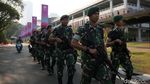 Prajurut TNI Bawa Senjata Laras Panjang Amankan KTT ASEAN