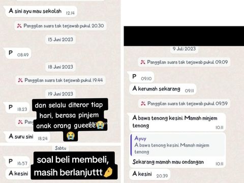 Unggahan curhatan istri viral satu kampung dengan rumah suaminya.