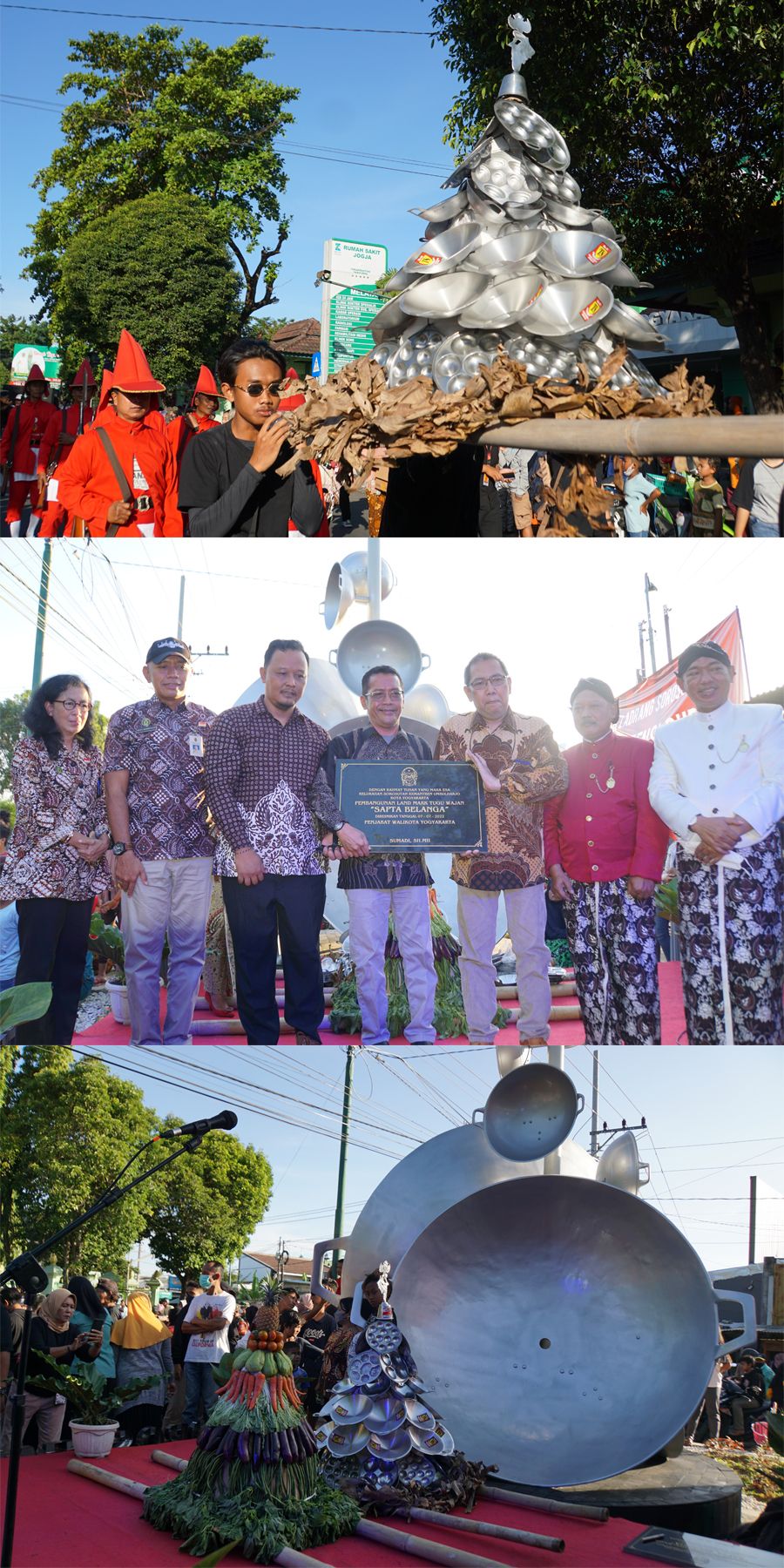 Unik! 7 Tugu di Indonesia Ini Bertema Makanan, Tahu Aci hingga Pete