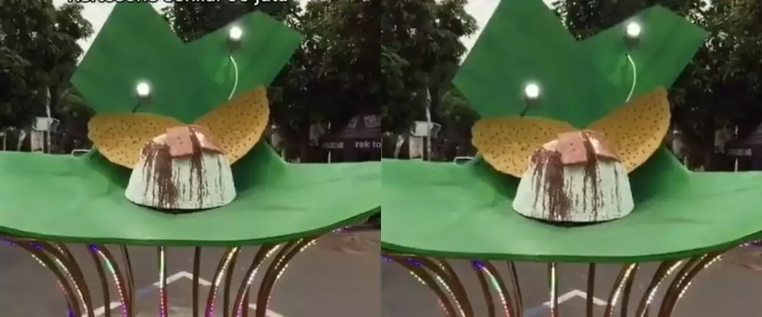 Unik! 7 Tugu di Indonesia Ini Bertema Makanan, Tahu Aci hingga Pete