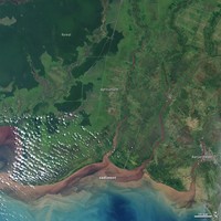 wajah indonesia dari luar angkasa