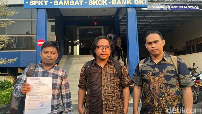 AJI laporkan soal akun Instagramnya yang diretas ke Polda Metro Jaya.