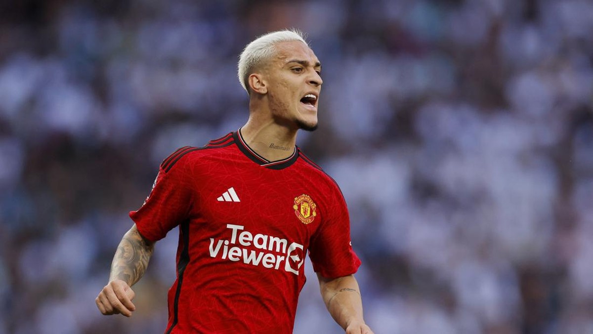 Winger Manchester United Antony dituduh melakukan kekerasan terhadap tiga perempuan (Foto: Action Images via Reuters/ANDREW COULDRIDGE)