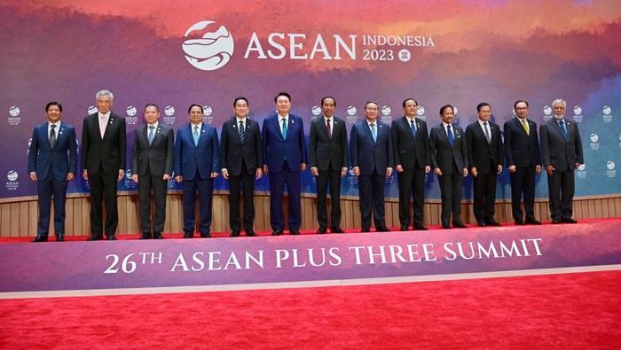 ASEAN Plus Three. (Foto: Muchlis Jr/Biro Pers Sekretariat Presiden)