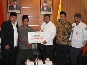 Bupati Fauzi Minta Baznas Bantu Tuntaskan Kemiskinan di Sumenep