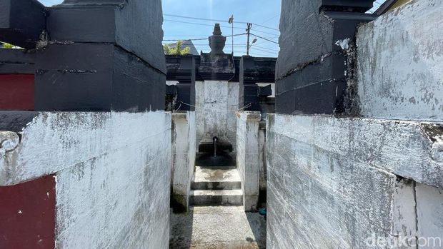 Candi Donotirto Jogja, pemandian umum era Sri Sultan HB VII. Foto diambil Senin (4/9/2023).
