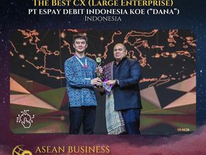 Implementasi QR Cross Border, DANA Raih ASEAN Business Awards 2023