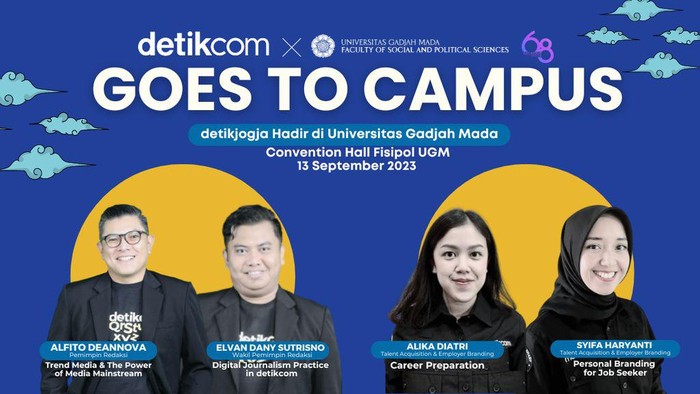 detikcom Goes to UGM, 13 September 2023.