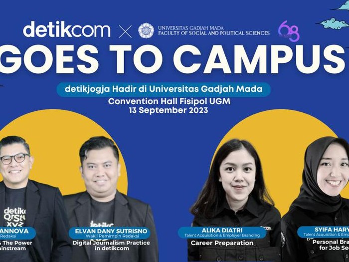 detikcom Goes to UGM, 13 September 2023.