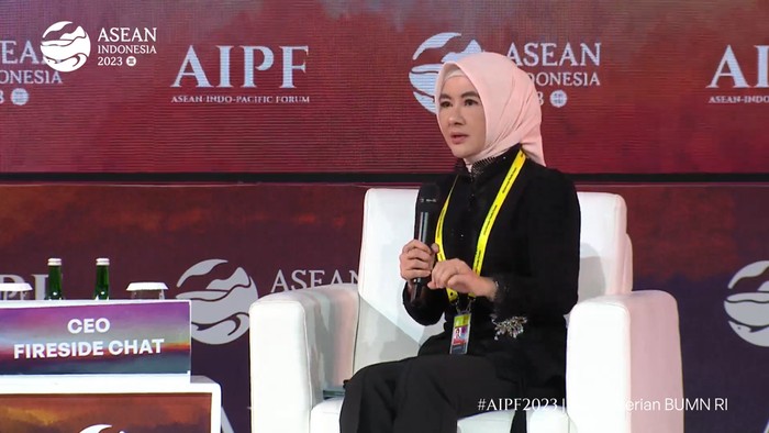 Direktur Utama Pertamina Nicke Widyawati