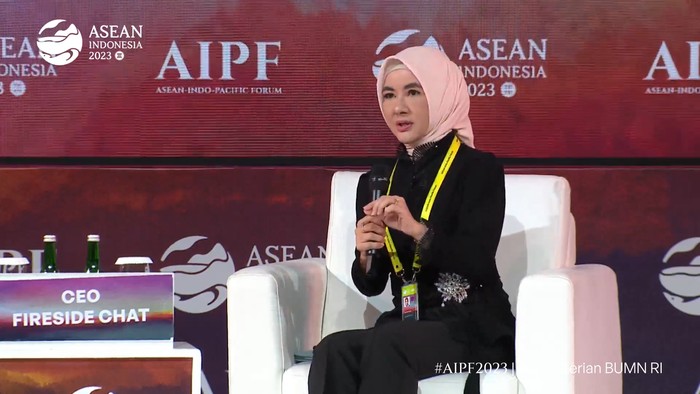 Direktur Utama Pertamina Nicke Widyawati