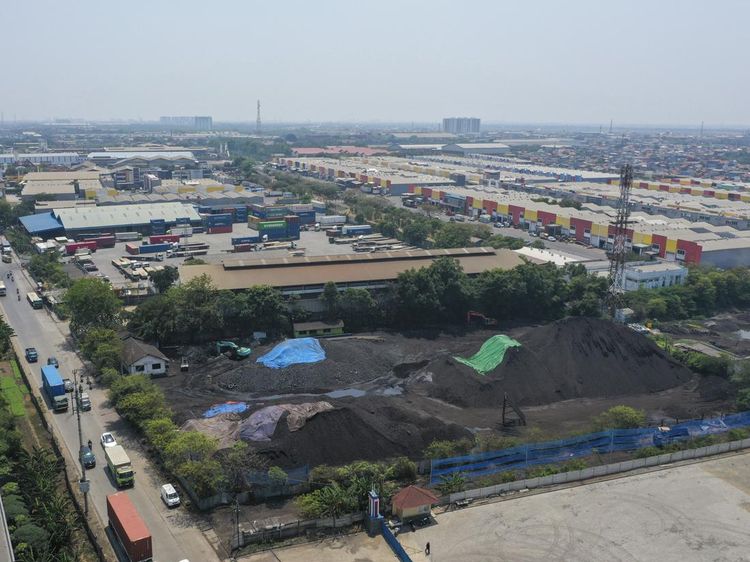 Potret Terkini Gudang Batu Bara yang Ditutup DLH DKI Jakarta