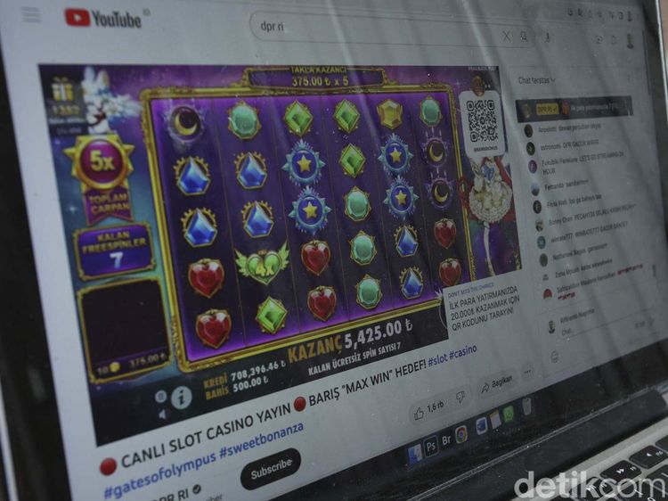 Duh! Akun YouTube DPR RI Dibajak Live Judi Online