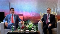 Dalam kesempatan tersebut, Zulhas juga mendampingi Justin Trudeau untuk menyampaikan pidatonya mengenai sejumlah tantangan yang dihadapi dan proyeksi kerja sama.