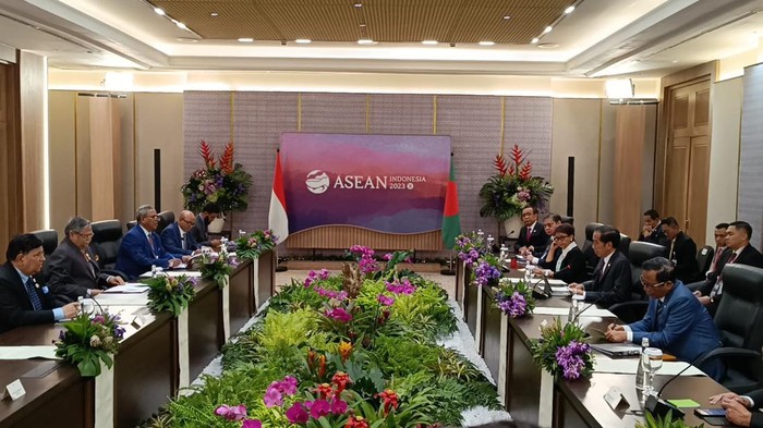 Jokowi Bertemu Presiden Bangladesh Mohammed Shahabuddin
