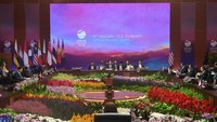 Jokowi mengatakan kemitraan yang kokoh dan berkelanjutan bukan hanya akan menguntungkan ASEAN, tapi juga untuk Amerika Serikat. Kemitraan itu akan terwujud, kata Jokowi, jika ada komitmen kuat dari kedua belah pihak untuk menjaga perdamaian dan stabilitas kawasan. Media Center KTT ASEAN 2023/M Agung Rajasa.  