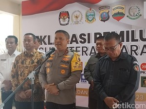 Kapolda Sumut di Acara Deklarasi Pemilu Damai: Ini Bukan Hidup Mati Kita