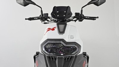 Tampang Unik Keeway Fact X: Desain Radikal, Wajah Asimetris