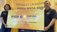 Aplikasi Moxa teregistrasi sebagai Gerai Agen Penjual Efek Reksa Dana (APERD) online perdana dari Mandiri Sekuritas. Melalui Moxa Reksa Dana, pelanggan dapat berinvestasi dengan mudah dan dengan sistem keamanan yang mumpuni. 