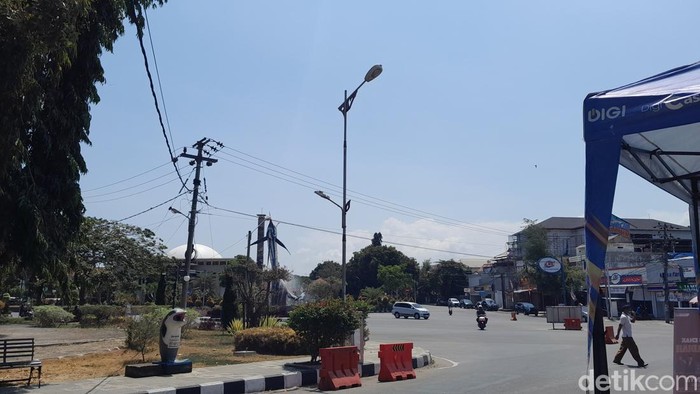 Kondisi Jalan di Pangandaran.