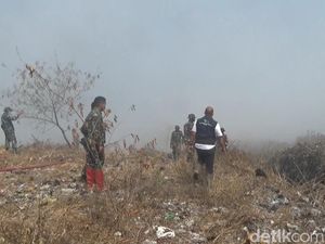 300 Jiwa Terdampak Kebakaran Eks Lahan TPA Panembong Subang