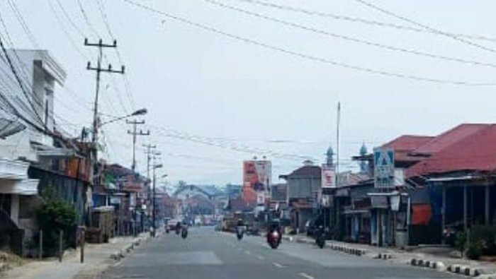 Kualitas udara Solok Selatan tidak sehat.
