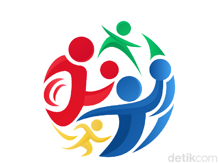 Logo Hari Olahraga Nasional ke-40 Tahun 2023