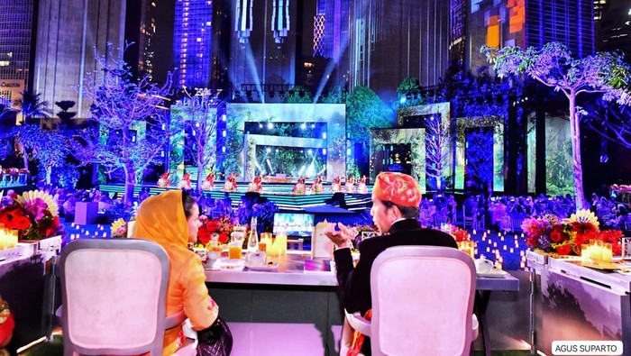 Lokasi Galla Dinner KTT ke-43 ASEAN di Hutan Kota, GBK.