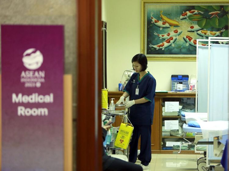 Mengintip Ruang Medis KTT ASEAN Jakarta