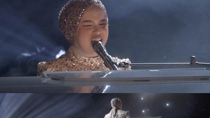 Penampilan Putri Ariani di babak semifinal Americas Got Talent (AGT) 2023 di Pasadena, Los Angeles, AS memukau juri dan penonton.