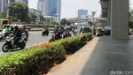 Potret Lalin Saat Sistem Buka Tutup di Pancoran Arah Semanggi