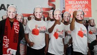 Mereka mengalihkan dukungan kepada Ganjar Pranowo dalam Pemilu Presiden 2024.