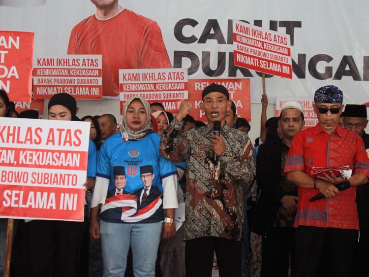 Relawan Prabowo Priangan Timur Cabut Dukungan