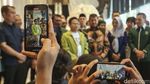 Tiba di Nasdem Tower, Cak Imin Disambut Shalawat