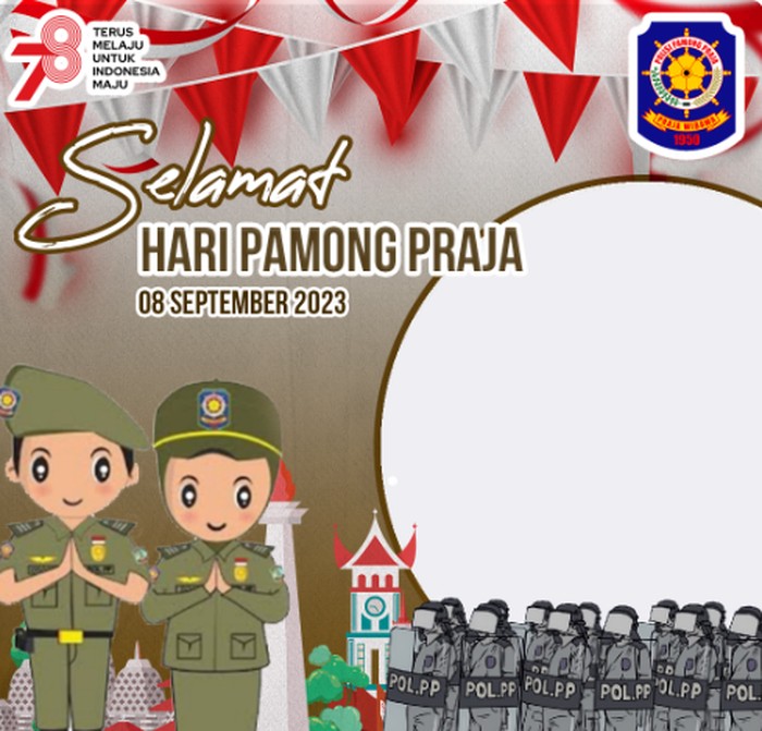 Twibbon Hari Pamong Praja 2023
