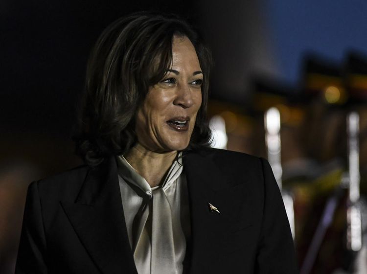 Momen Wapres AS Kamala Harris Tiba di RI