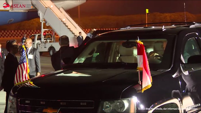 Wapres AS naik Chevrolet Suburban