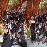 Influencer, pebisnis busana dan skincare asal Aceh, Shella Saukia mengunggah video momen arisan lady boss Indonesia. Dalam videonya yang viral itu, Shella membuat konten menebak harga outfit para anggota arisan lady boss tersebut. Foto: Dok. TikTok @shellasaukia.