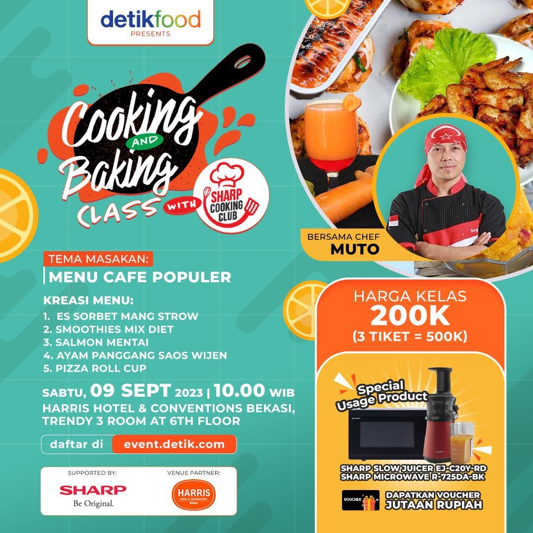 Belajar 5 Resep Kafe Populer Bareng Chef Muto, Dijamin Seru!