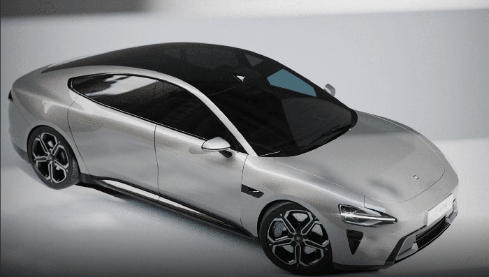 Ilustrasi mobil listrik