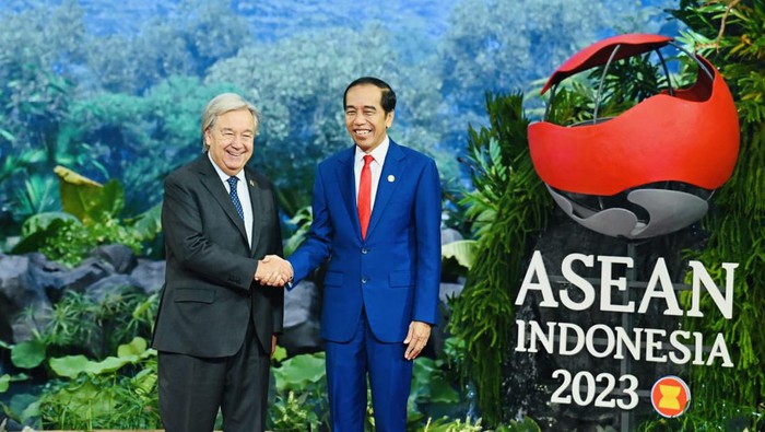 Jokowi Bertemu Sekjen PBB di Sela KTT ASEAN (Biro Pers Setpres)