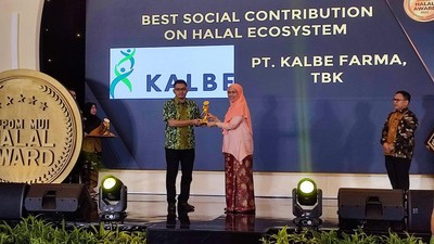 Kalbe Raih Penghargaan LPPOM MUI Halal Award 2023