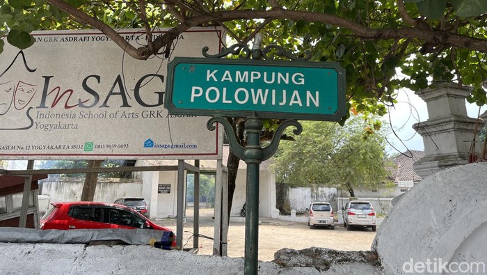 Kampung Polowijan kompleks Keraton Jogja. Foto diunggah pada Kamis (7/9/2023).