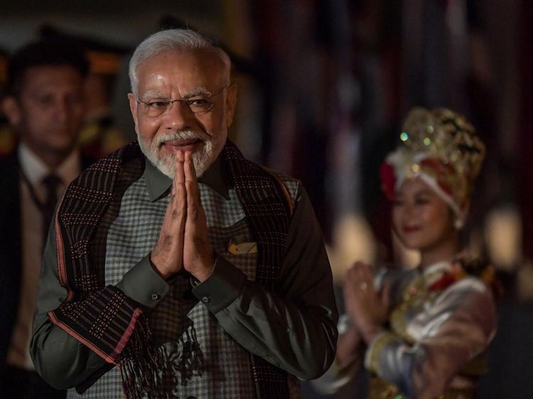 PM Narendra Modi Hadiri KTT ke-20 ASEAN-India