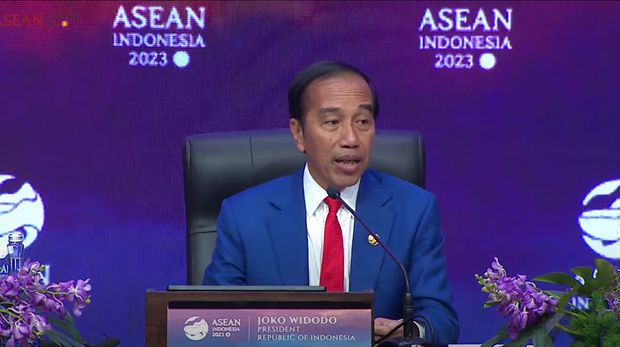 Keterangan Pers Presiden RI, Jakarta, 7 September 2023. (Tangkapan Layar Youtube)