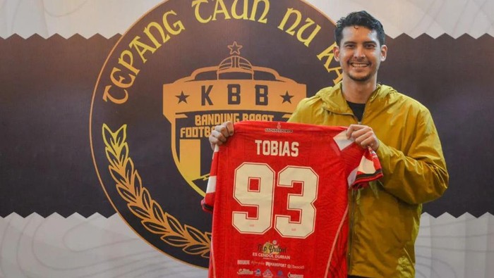 Ketua Viking Persib Club, Tobias Ginanjar.