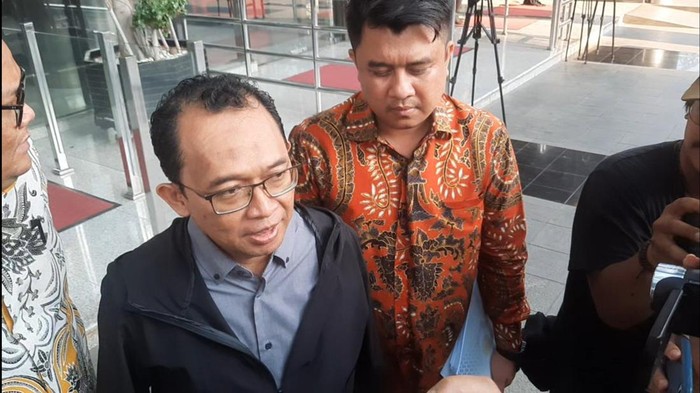 Kuncoro Wibowo usai diperiksa KPK (Yogi/detikcom)