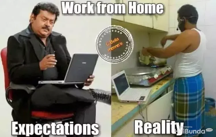 Meme kocak work from home (WFH) berikut ini kemungkinan besar bikin kamu ngangguk-ngangguk setuju. Kamu tim WFH atau WFO nih, detikers?