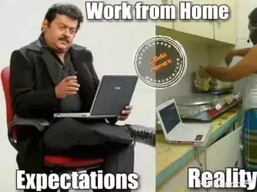 Meme Kocak Gambarkan Kondisi saat WFH, Awas Ketiduran